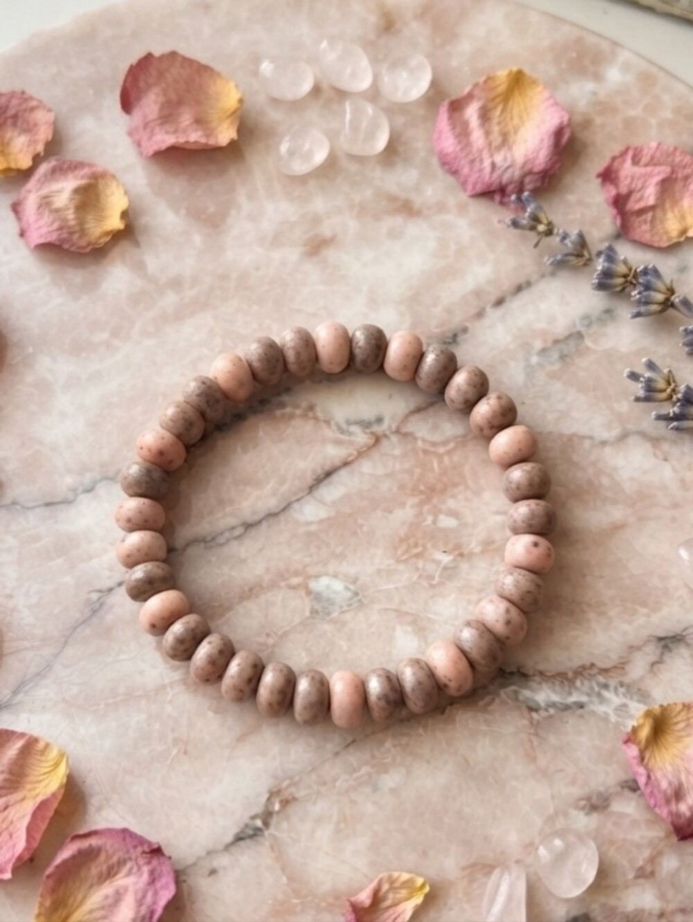 Pink Zebra Jasper Bracelet